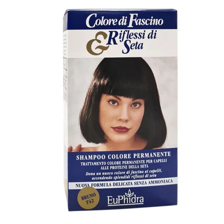 Euphidra Colore di Fascino Shampoo Colorante Permanente Bruno