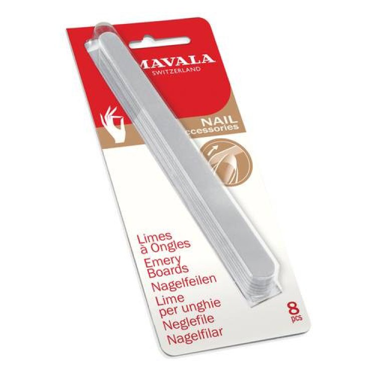 Mavala Lime Lunghe Unghie per Prelimatura e Finitura - 8 Pezzi