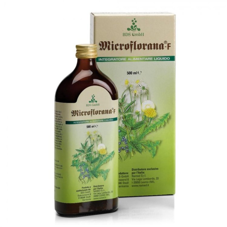 Named Microflorana F Sciroppo Integratore per Intestino 500ml
