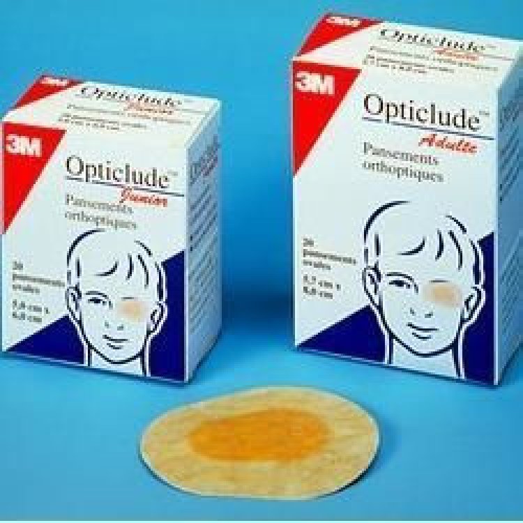 3M Opticlude Cerotto Oculare Adulti Maxi per Terapia Ortottica 20 Pezzi