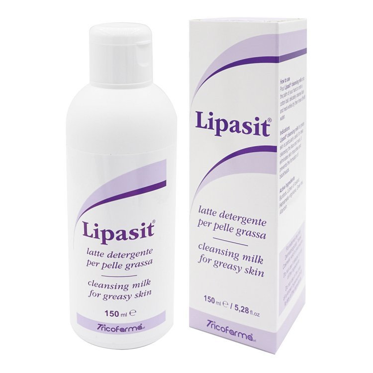 Lipasit Latte Detergente Pelli Grasse per la Pulizia Viso 150ml