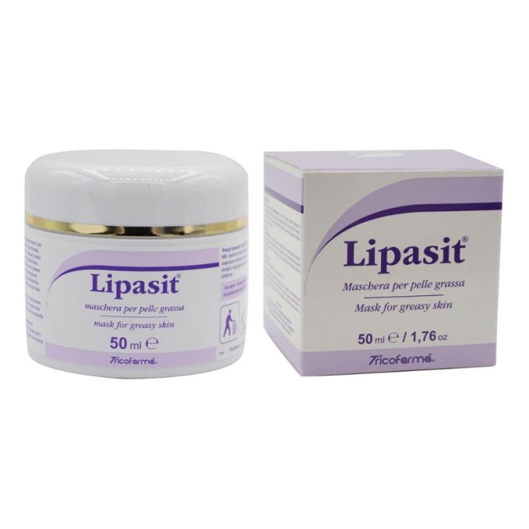 Tricofarma Lipasit Maschera Viso Pelli Grasse Purificante 50ml