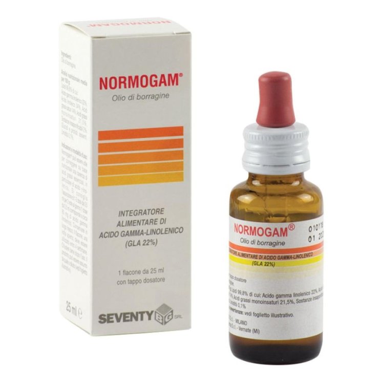 Seventy Bg Normogam Olio di Borragine Integratore Acido Gamma-Linolenico 25ml