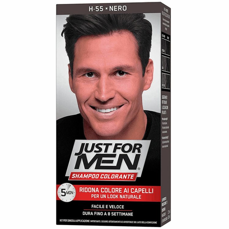 Just For Men Shampoo Colorante Nero 30ml