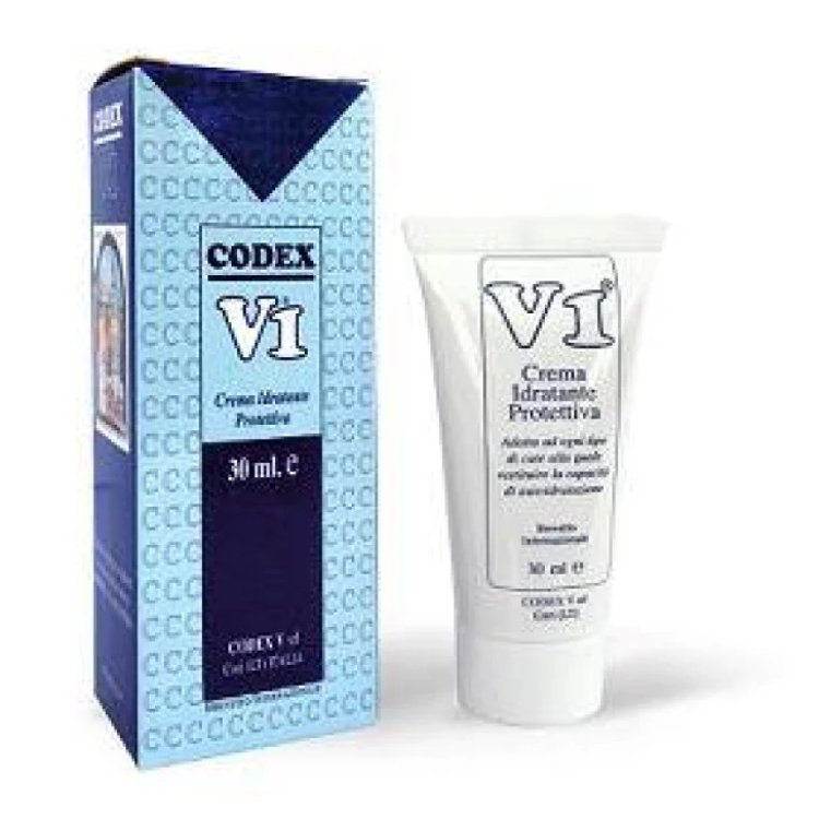 Codex V1 Crema Idratante Protettiva Protezione Solare Tutti Tipi Pelle 30ml