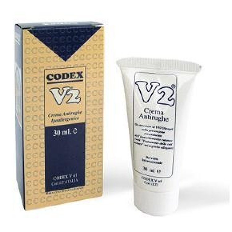 Codex V2 Crema Viso Antirughe Ipoallergenica 30 ml