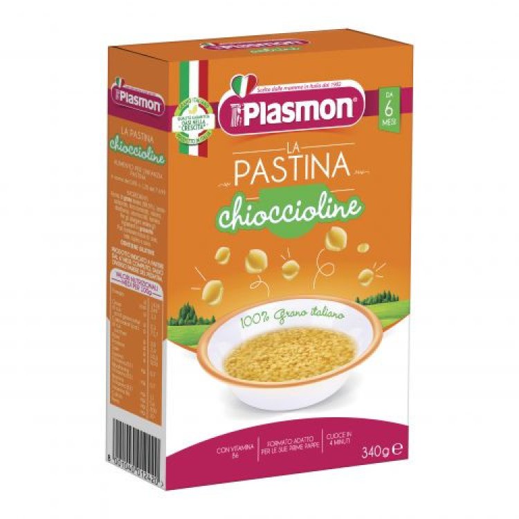 Plasmon Chioccioline Pastina per Bambini Dal 6&deg; Mese, 340 g