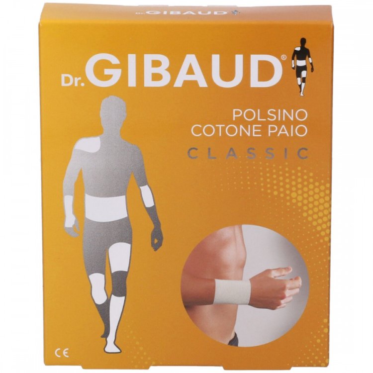 Gibaud Polsino Cotone Misura 3, Sostegno e Propriocezione Gibaud Polsino Cotone Misura 3, Sostegno e Propriocezione