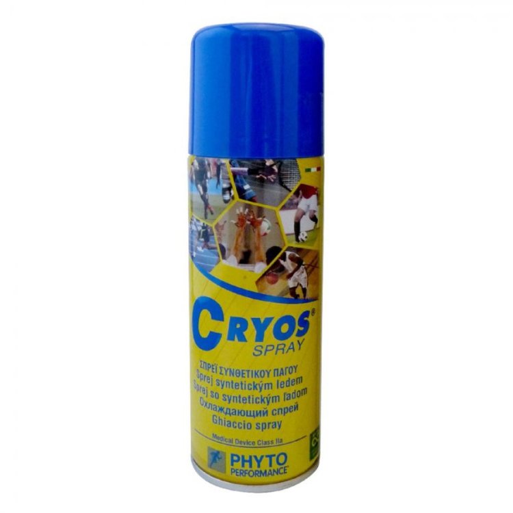 Cryos Spray Ghiaccio Ecologico per Contusioni, Distorsioni 200ml