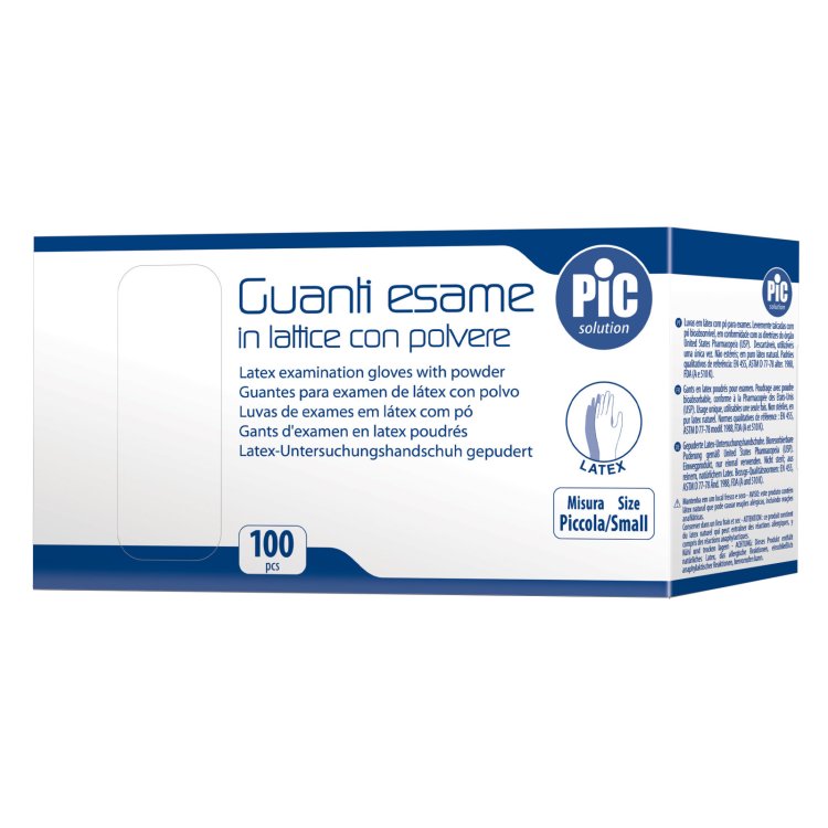 Pic Guanti Lattice Esplorazione Misura S 100 Pezzi