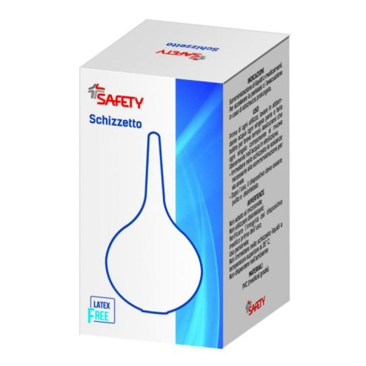 Safety Schizzetto in Gomma Misura 2 per Irrigazioni Intestinali 35 ml Safety Schizzetto in Gomma Misura 2 per Irrigazioni Intestinali 35 ml