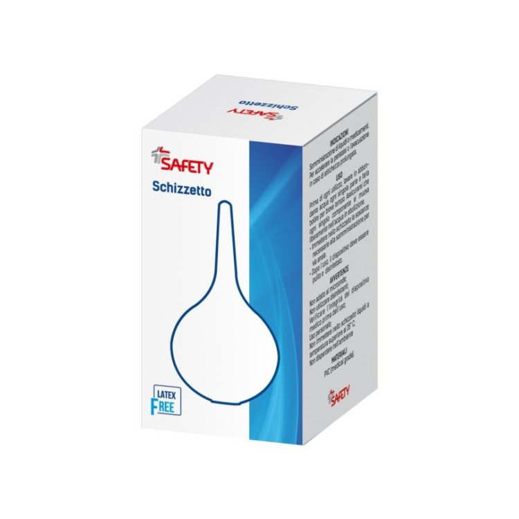 Safety Schizzetto Gomma Misura 10 per Lavaggi Intestinali 250 ml Safety Schizzetto Gomma Misura 10 per Lavaggi Intestinali 250 ml