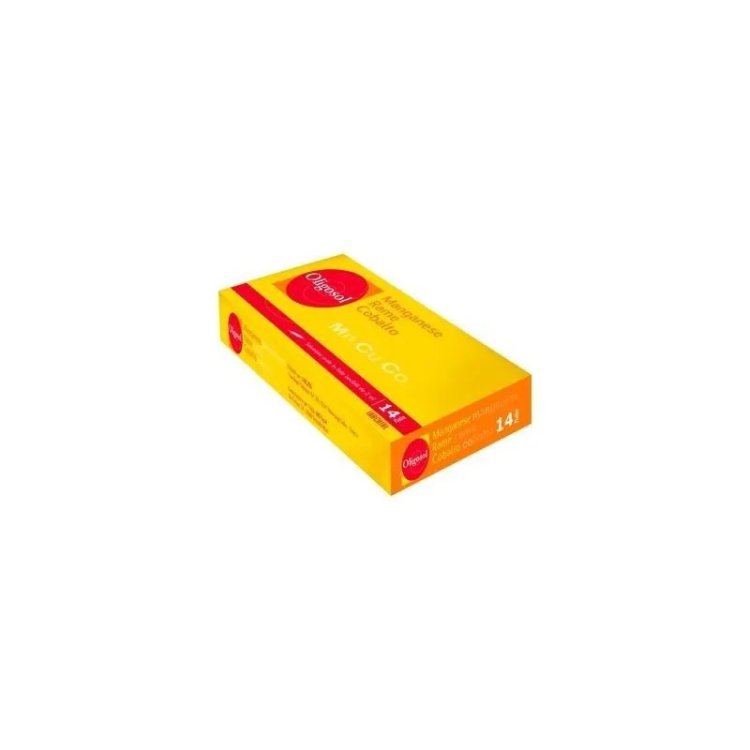Labcatal Oligosoluzione Magnesio Rame Cobalto Oligoelementi 14 Fiale