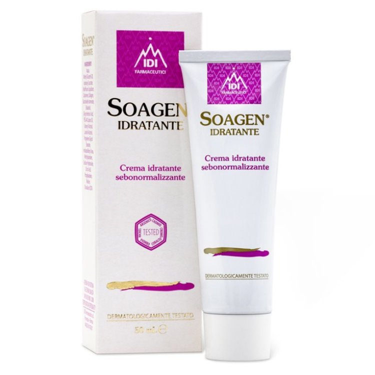 IDI Soagen Idratante Sebonormalizzante per Pelli Grasse 50ml IDI Soagen Idratante Sebonormalizzante per Pelli Grasse 50ml