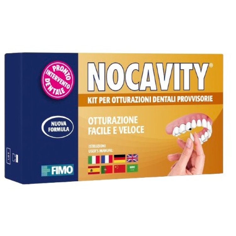 Fimo Nocavity Kit per Otturazioni Dentali Provvisorie