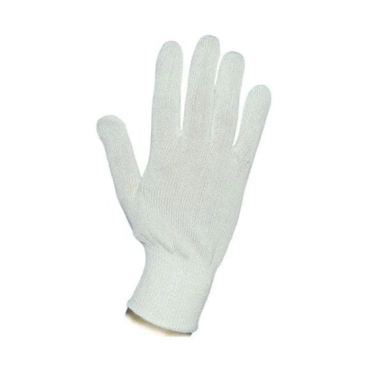Farmacare Guanto Cotone Bianco Taglia 8.5 Sottoguanti Medicali
