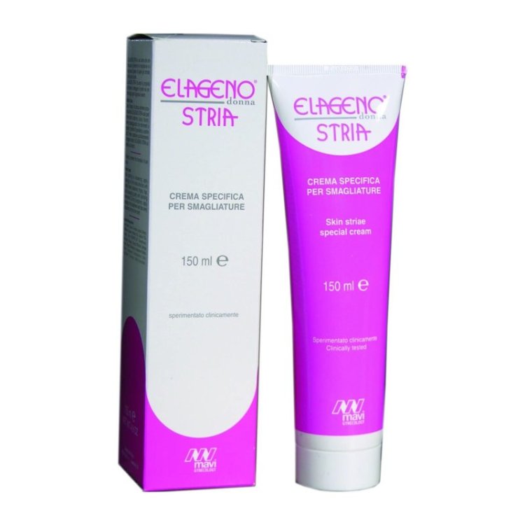 Elageno Stria Crema Smagliature per Prevenzione e Trattamento 150 ml
