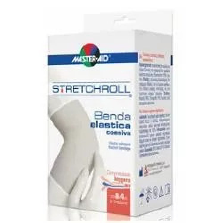 Master Aid Stretchroll Benda Elastica Autobloccante 6 cm x 4 m
