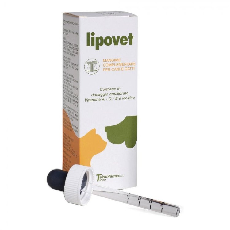Teknofarma Lipovet Mangime Complementare per Cani e Gatti, Supporto Fecondit&agrave;, 500ml
