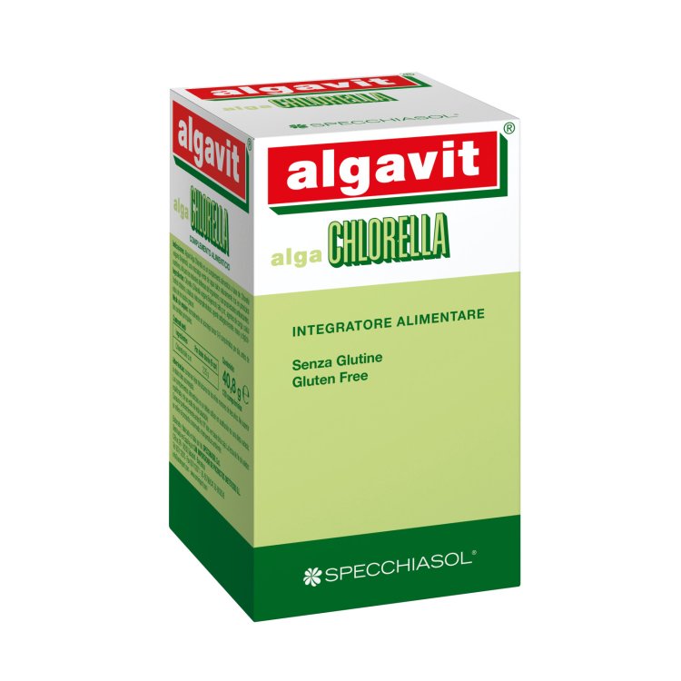 Specchiasol Algavit Chlorella Alga Integratore per Difese Organiche, 120 Tavolette