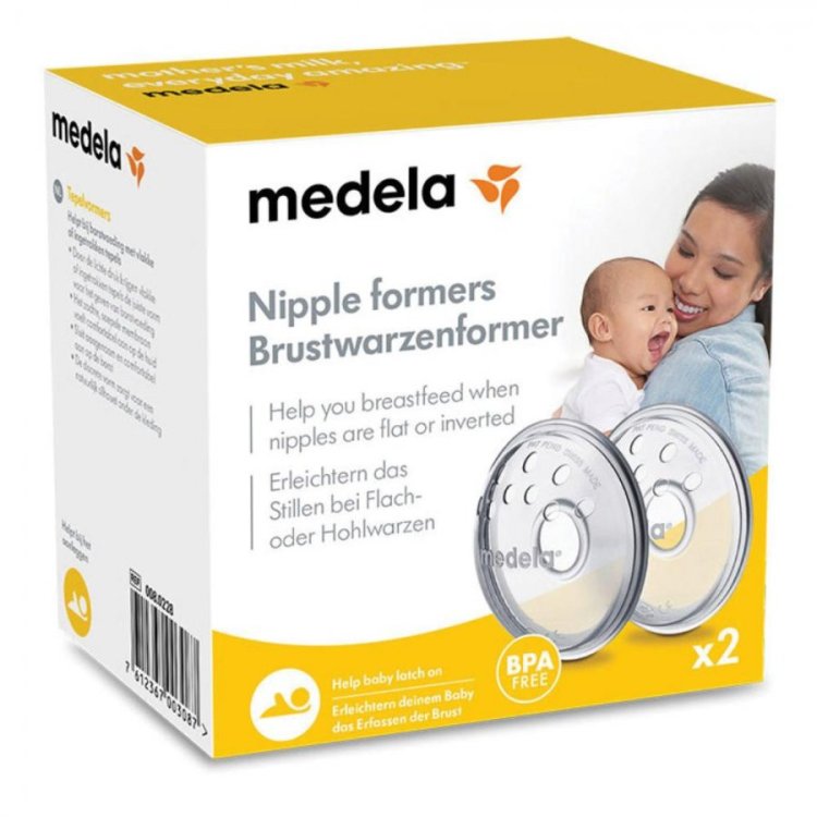 Medela Modellatore del Capezzolo Dispositivo Allattamento 2 Pezzi