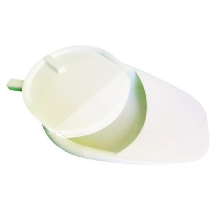 Farmacare Padella per Ammalati con Coperchio, Riutilizzabile