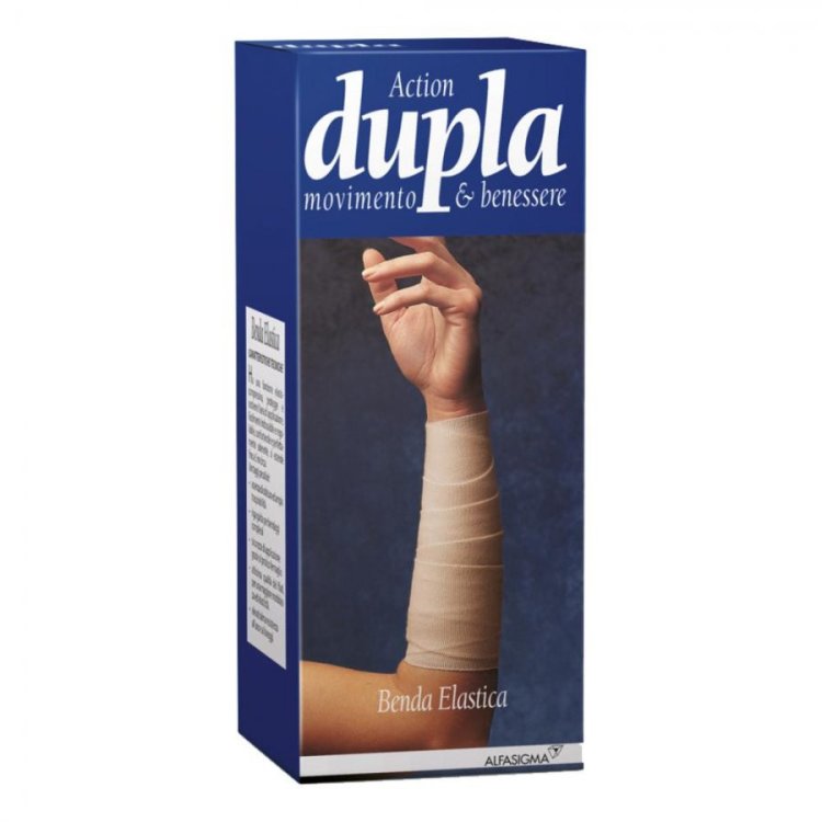 Dupla Benda Elastica Cammello Per Supporto e Compressione 15x5 cm