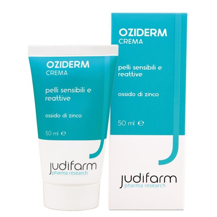Judifarm Oziderm Crema Ossido Zinco per Pelli Sensibili e Reattive 50 ml