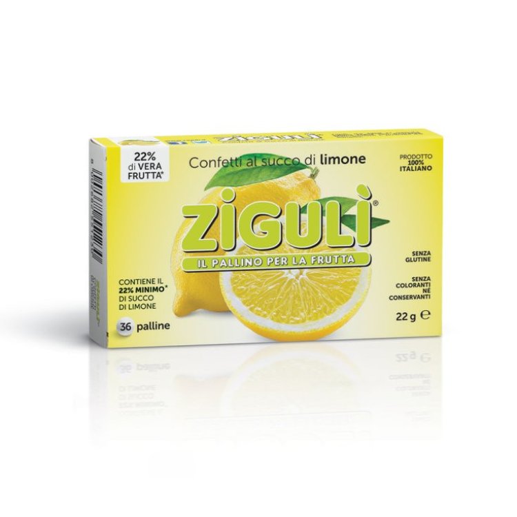 Ziguli Limone Confetti al Succo di Limone 36 Palline