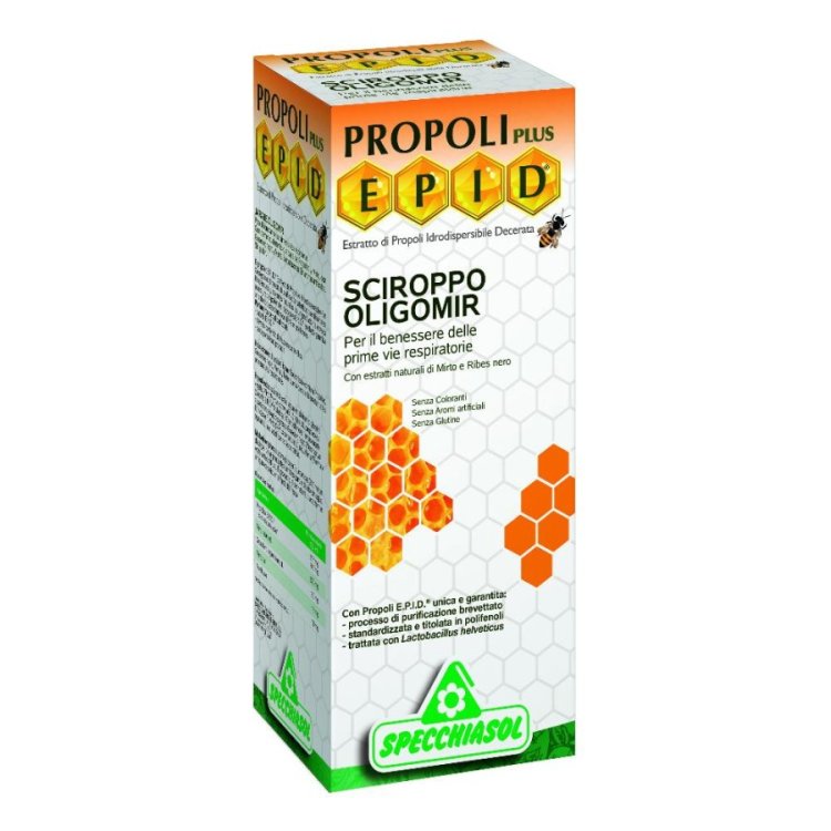 Specchiasol Oligomir Sciroppo Propoli E.P.I.D. Benessere Vie Respiratorie 170ml