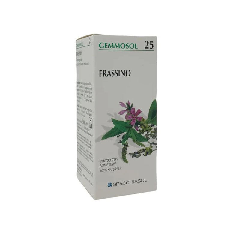 Specchiasol Gemmosol 25 Frassino Integratore Alimentare Drenante e Lassativo 50ml Specchiasol Gemmosol 25 Frassino Integratore Alimentare Drenante e Lassativo 50ml