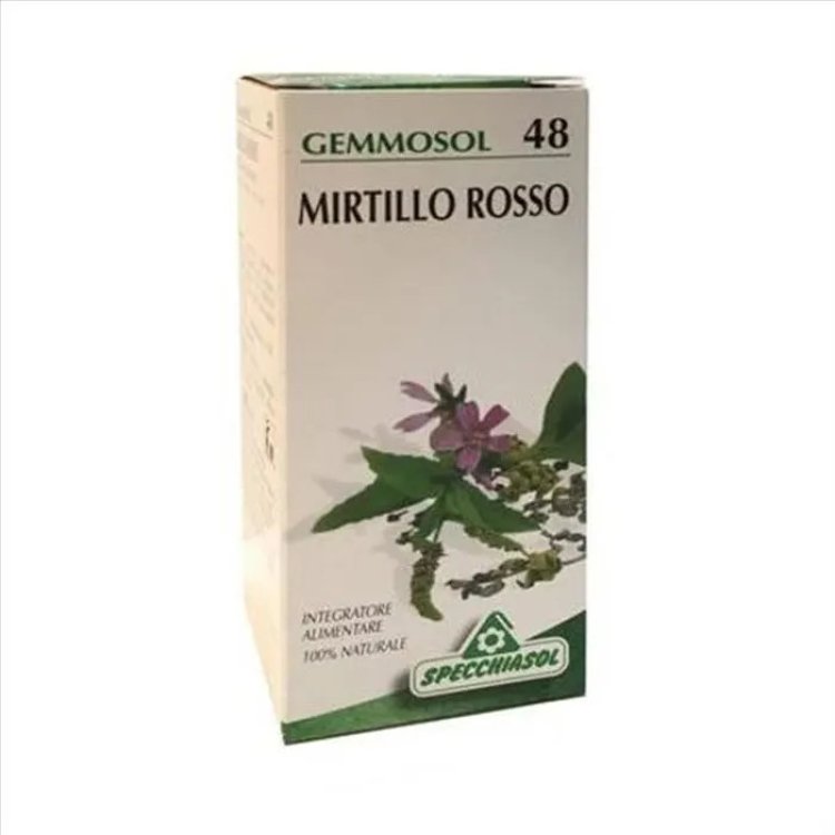 Specchiasol Gemmosol 48 Mirtillo Rosso Integratore vie urinarie 50ml Specchiasol Gemmosol 48 Mirtillo Rosso Integratore vie urinarie 50ml