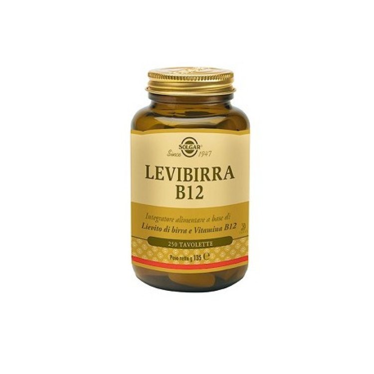 Solgar Levibirra B12 Integratore Alimentare Energizzante, 250 Tavolette