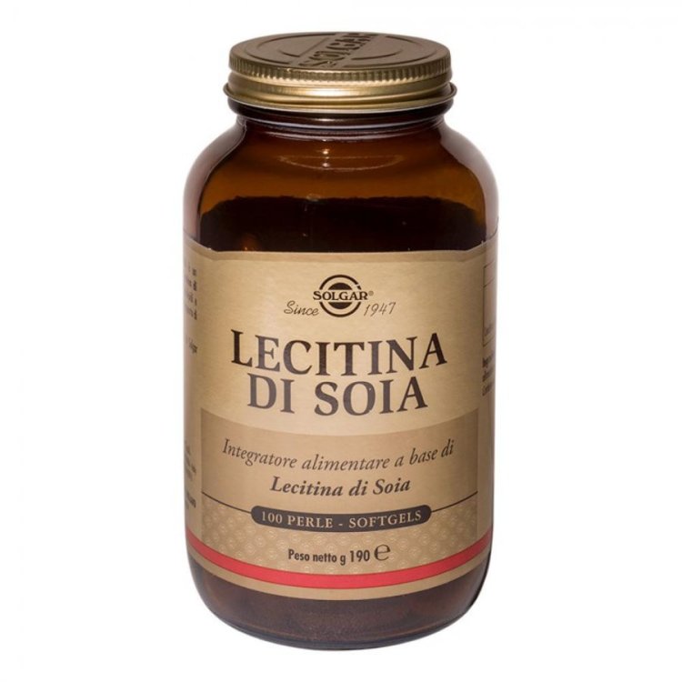 Solgar Lecitina di Soia 1200 Integratore per Colesterolo - 100 Softgels Solgar Lecitina di Soia 1200 Integratore per Colesterolo - 100 Softgels