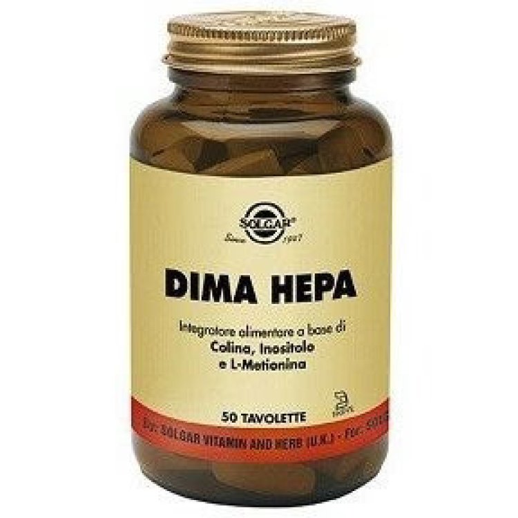 Solgar Dima Hepa Integratore per Funzione Epatica 50 Tavolette