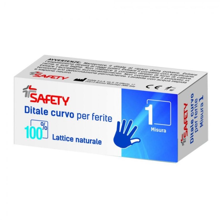 Safety Ditale Curvo in Lattice Misura 2 per Ferite