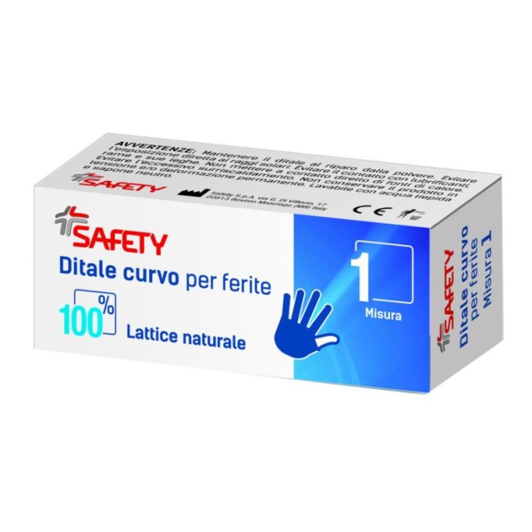 Safety Ditale Curvo Lattice Taglia 3 per Protezione Ferite