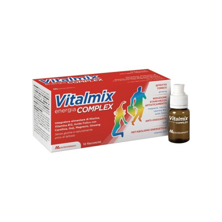 Vitalmix Complex Integratore Alimentare Tonico per Stanchezza 12 Flaconcini