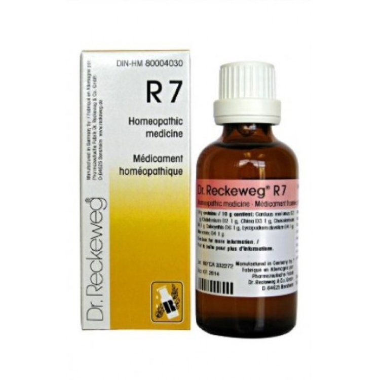 Dr. Reckeweg R7 Gocce Omeopatiche per Fegato e Vie Biliari 22ml