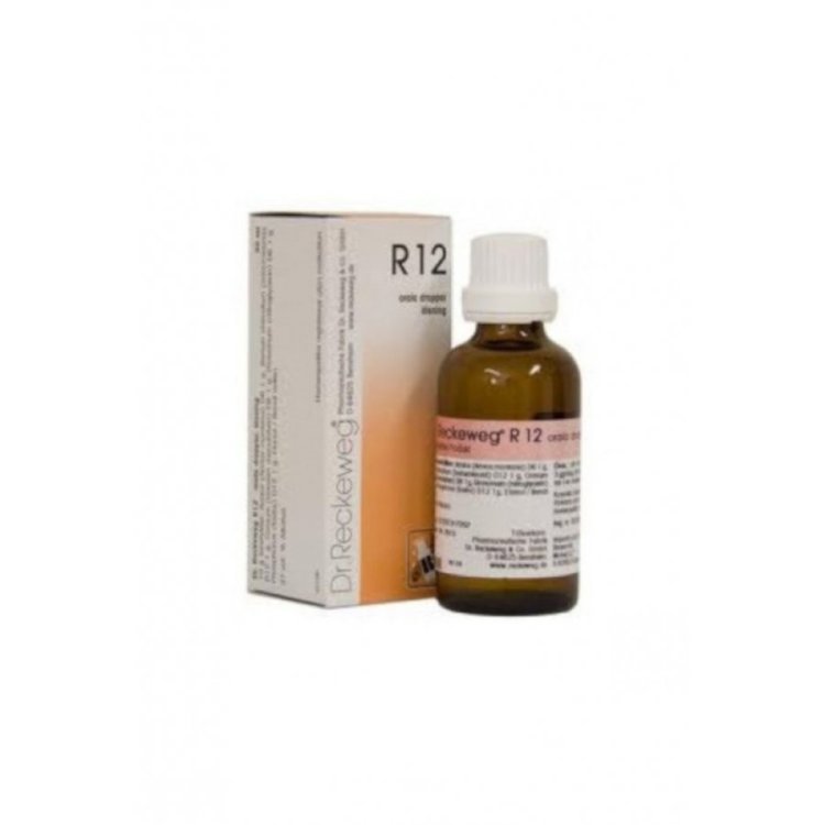 Dr. Reckeweg R12 Gocce Rimedio Omeopatico per Disturbi Vascolari 22ml