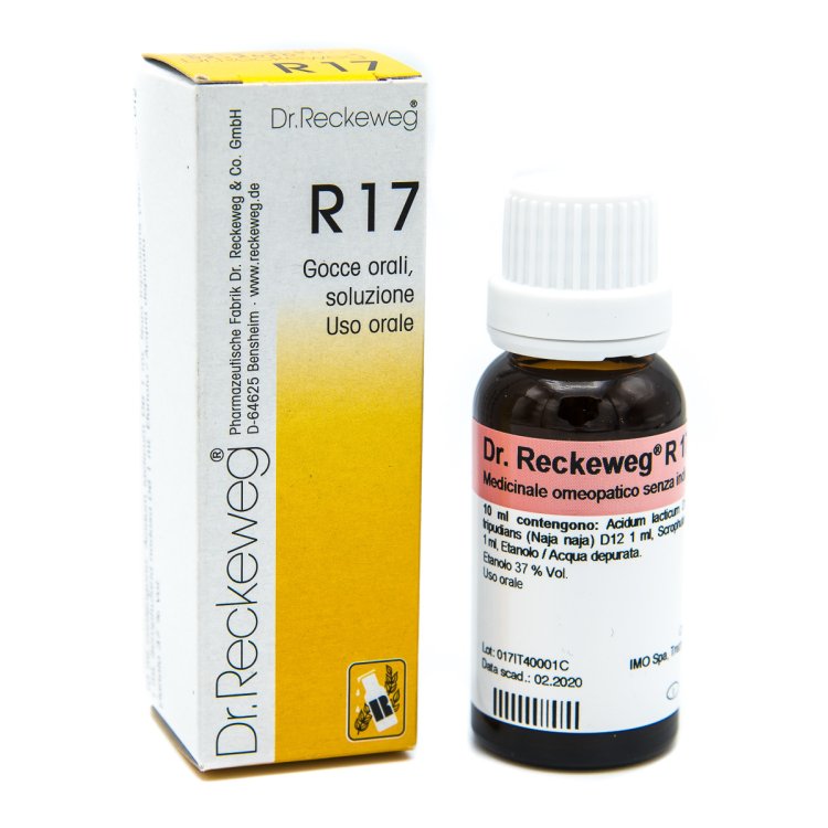 Dr. Reckeweg R17 Gocce Omeopatiche Coadiuvante Post-Operatorio 22ml