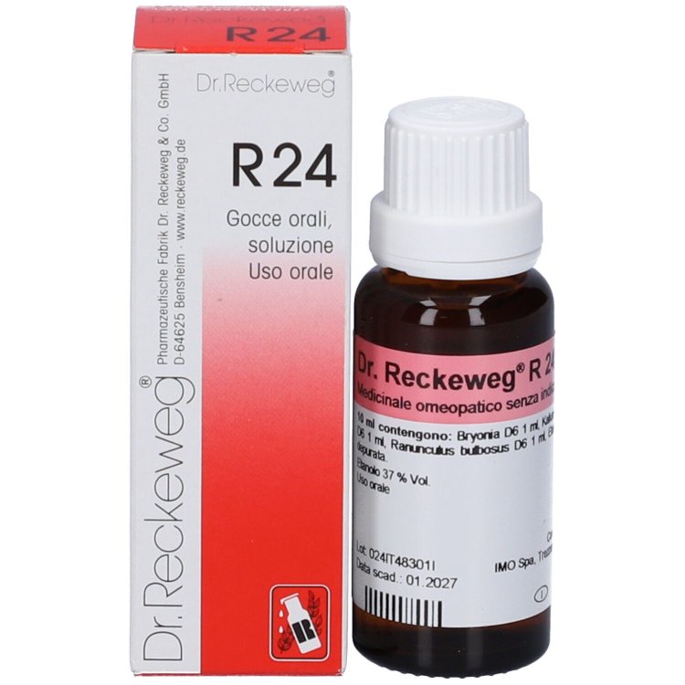 Dr. Reckeweg R24 Gocce Orali Omeopatiche per Pleurite e Sierosite 22ml