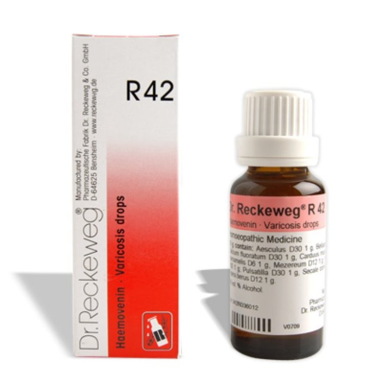 Dr. Reckeweg R42 Gocce Omeopatiche per Circolazione 22ml Dr. Reckeweg R42 Gocce Omeopatiche per Circolazione 22ml