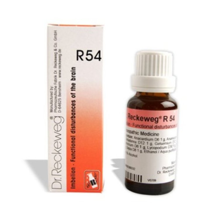 Dr. Reckeweg R54 Gocce Omeopatiche per Sistema Nervoso 22ml