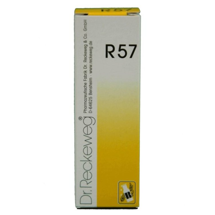 Dr. Reckeweg R57 Gocce Omeopatico per diatesi bronchitico-tubercolare 22ml