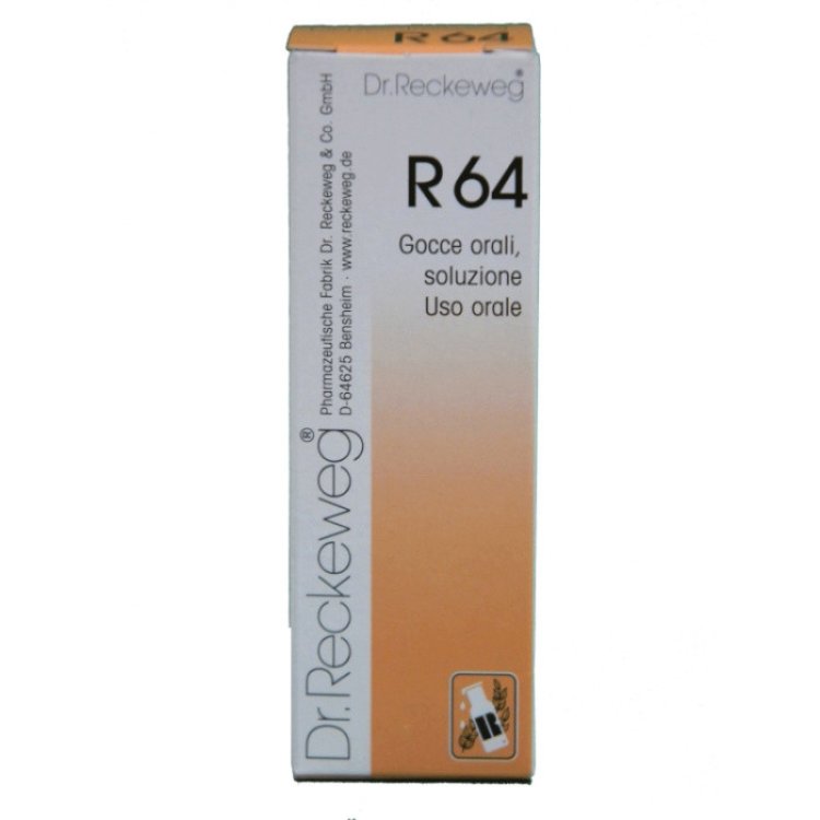 Dr. Reckeweg R64 Gocce Omeopatiche per Nefropatie 22ml Dr. Reckeweg R64 Gocce Omeopatiche per Nefropatie 22ml