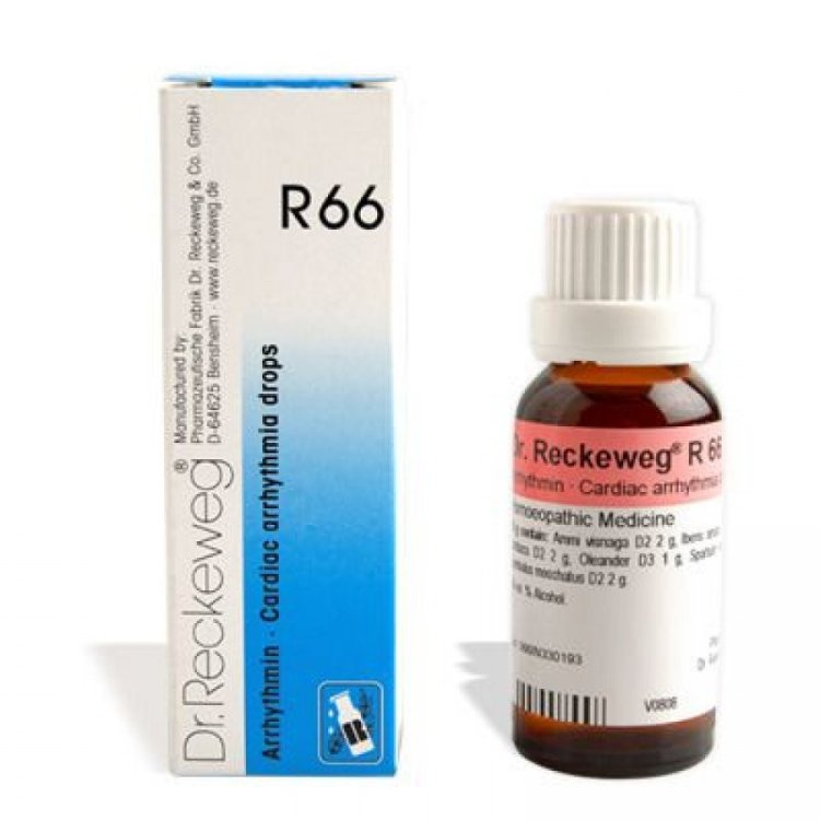 Dr. Reckeweg R66 Gocce Orali Medicinale Omeopatico per Aritmie 22ml
