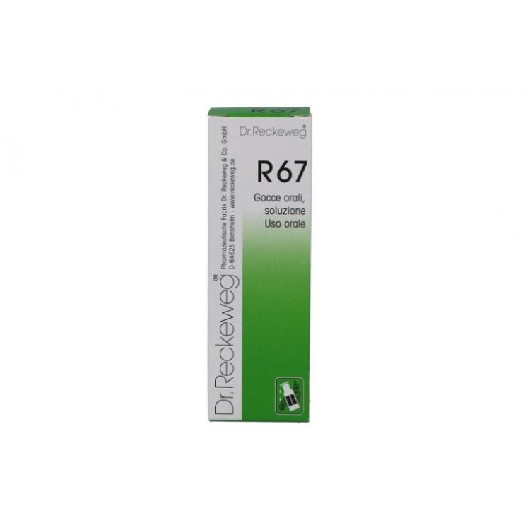 Dr. Reckeweg R67 Gocce Omeopatiche per Astenia Neurocircolatoria 22ml