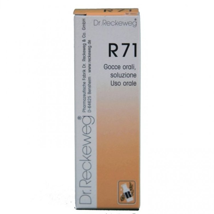 Dr. Reckeweg R71 Gocce Omeopatiche per Sciatalgia 22ml Dr. Reckeweg R71 Gocce Omeopatiche per Sciatalgia 22ml