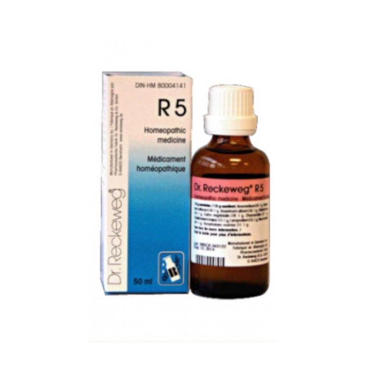 Dr. Reckeweg R5 Gocce Omeopatiche per Disturbi Gastrointestinali 50ml
